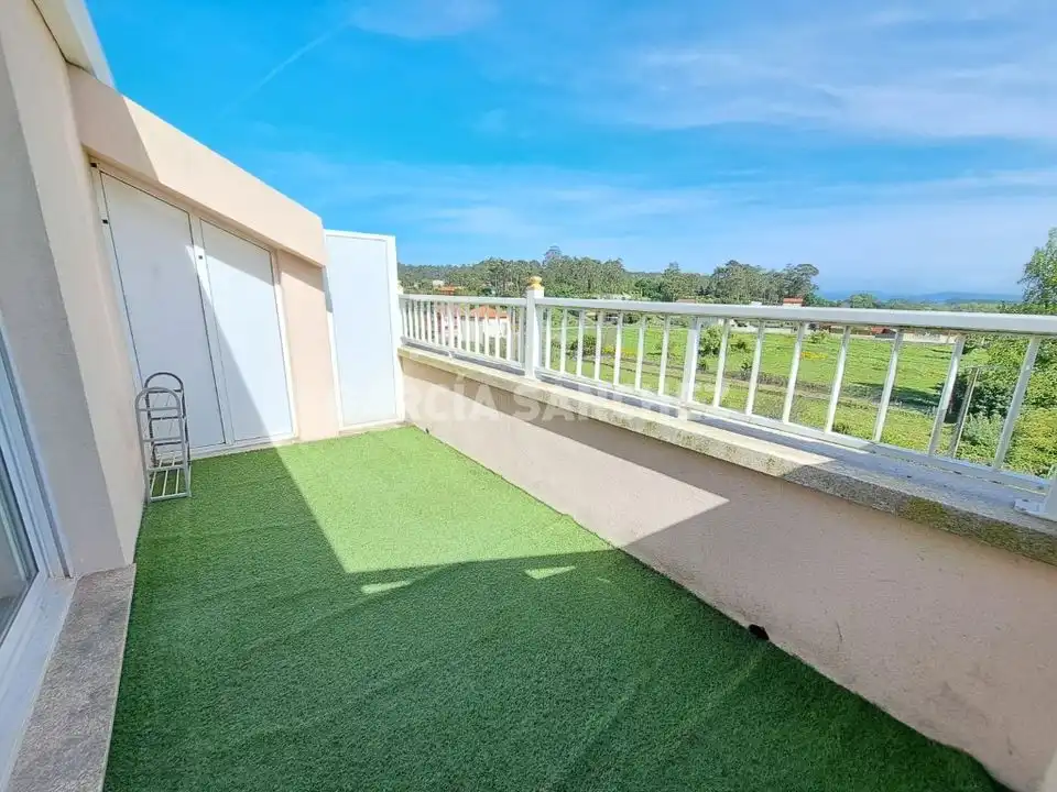 Terrace of Flat for sale in Boiro  with Terrace, Storage room and Oven