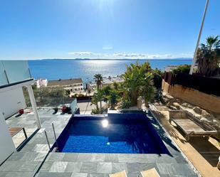 Swimming pool of Single-family semi-detached for sale in Roses  with Air Conditioner, Heating and Private garden