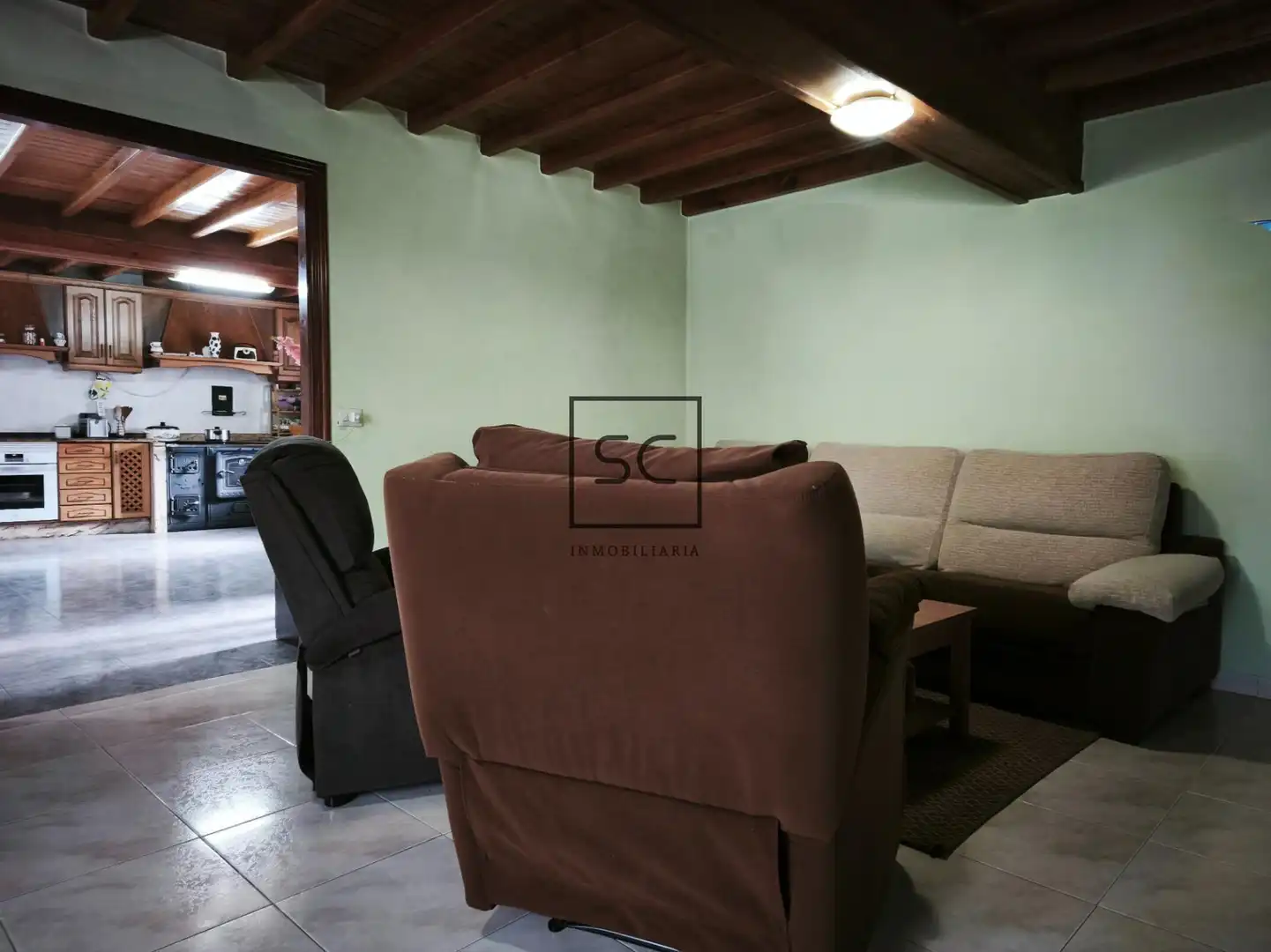 Sala de estar de Casa o chalet en venta en Narón con Trastero y Piscina