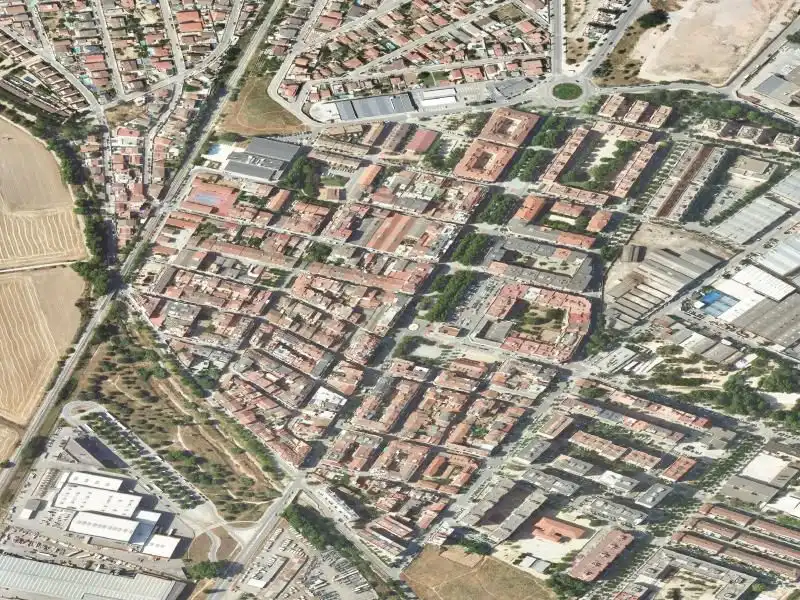 Vista exterior de Pis en venda en La Llagosta