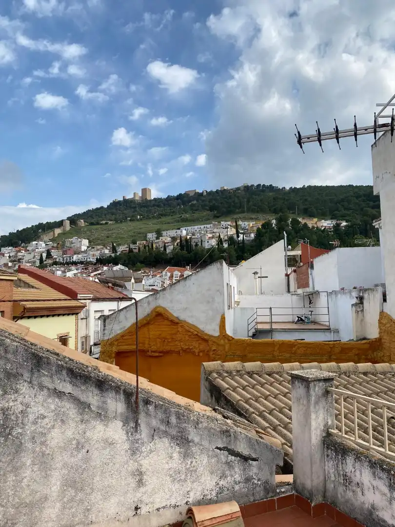 Vista exterior de Casa o xalet en venda en Jaén amb Terrassa, Moblat i Balcó