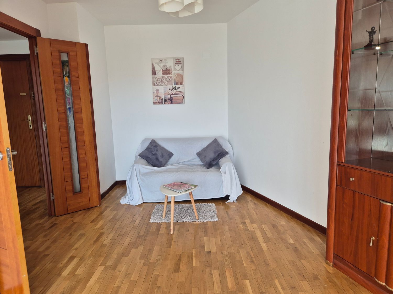 Living room of Flat for sale in Gijón   with Heating, Private garden and Terrace
