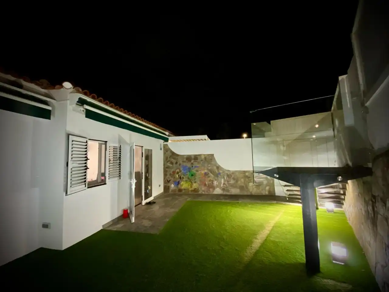 Garden of Houses for rent in Mogán  with Air Conditioner, Private garden and Terrace