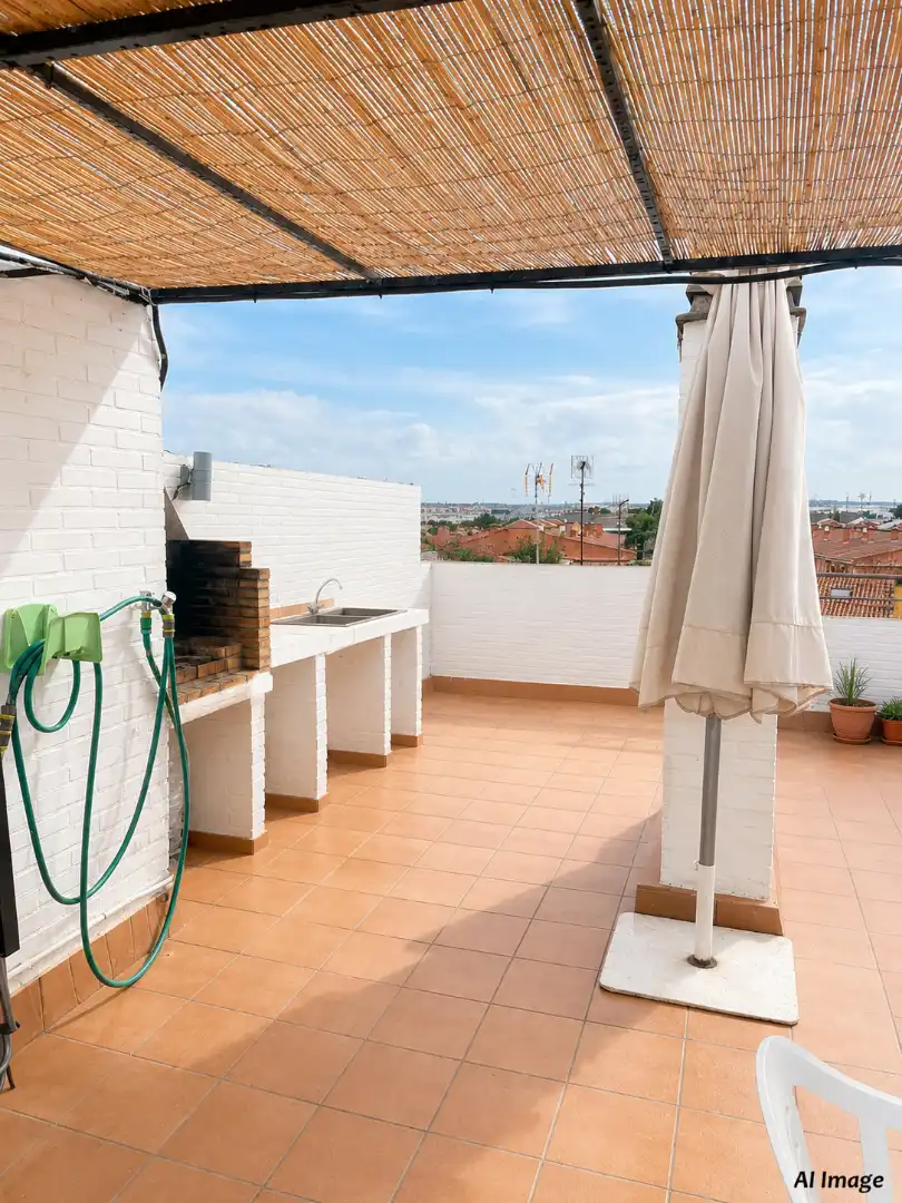 Terraza de Dúplex en venta en Manises con Aire acondicionado, Terraza y Piscina