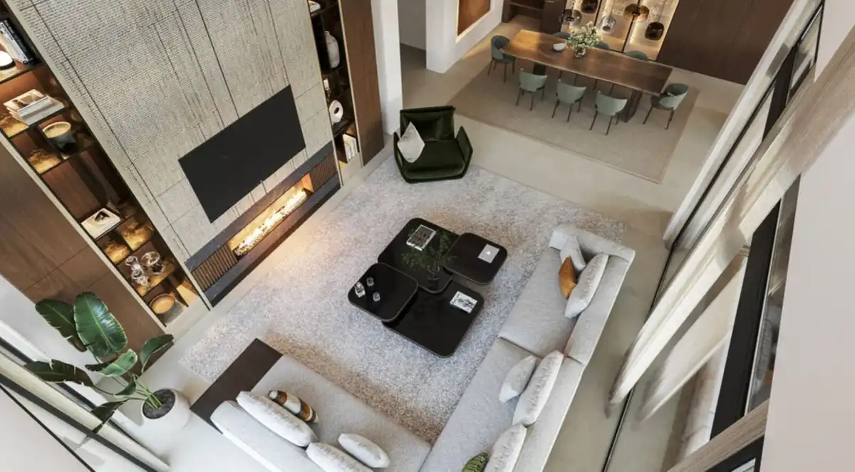Sala d'estar de Casa o xalet en venda en Marbella amb Aire condicionat, Jardí privat i Terrassa