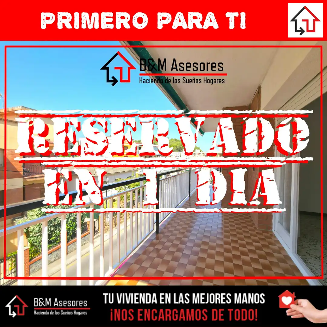 Terraza de Piso en venta en Sant Andreu de la Barca con Terraza, Horno y Balcón