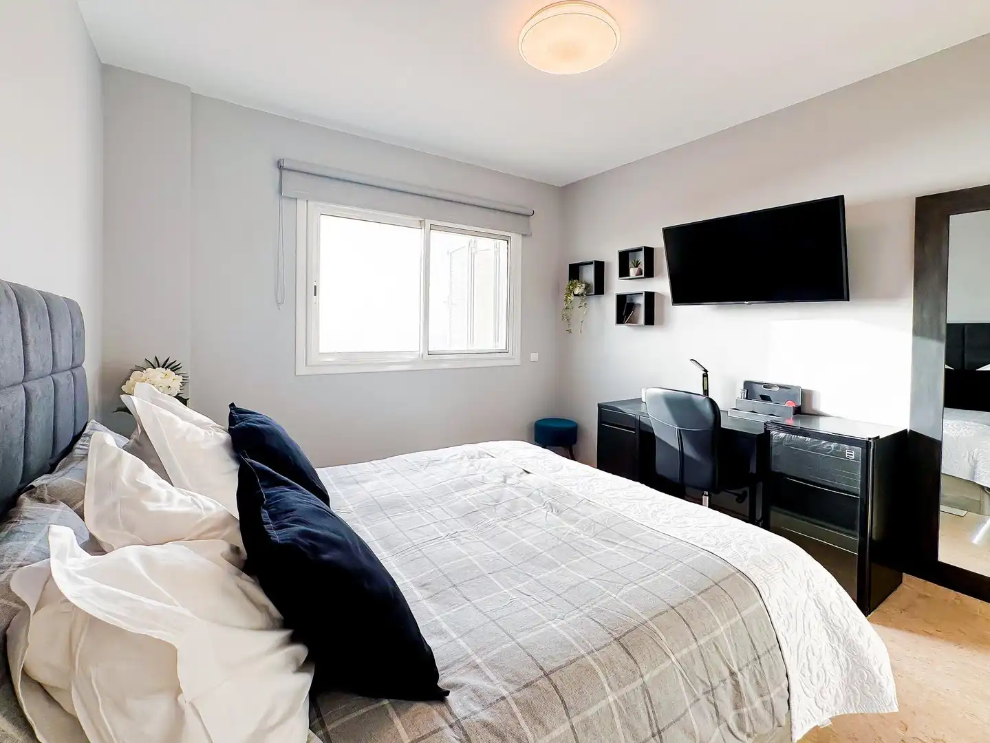 Bedroom of Houses for sale in Santiago del Teide  with Air Conditioner, Private garden and Terrace