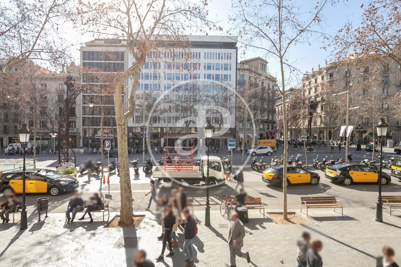 Vista exterior de Piso de alquiler en Barcelona con Aire acondicionado, Calefacción y Terraza