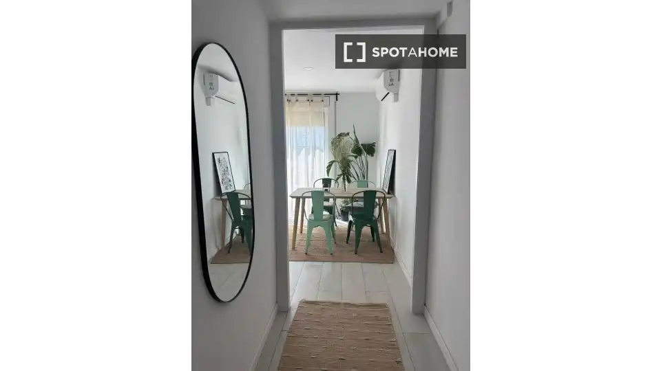 Flat for share in El Masnou  with Air Conditioner, Heating and Furnished