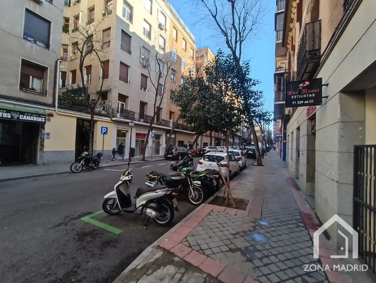 Vista exterior de Garaje en venta en Madrid