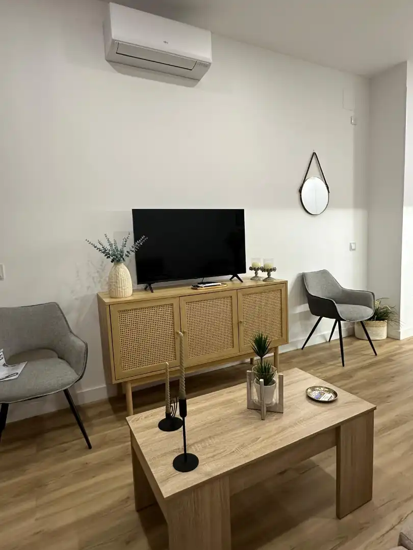 Sala de estar de Apartamento en venta en Badajoz con Amueblado