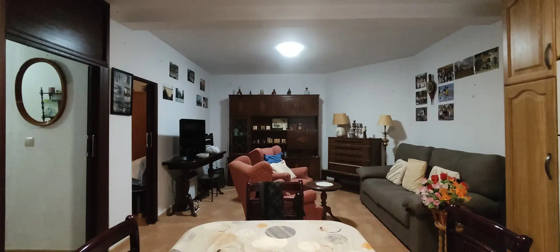 Sala de estar de Apartamento en venta en Arnedillo con Calefacción, Amueblado y Lavadora