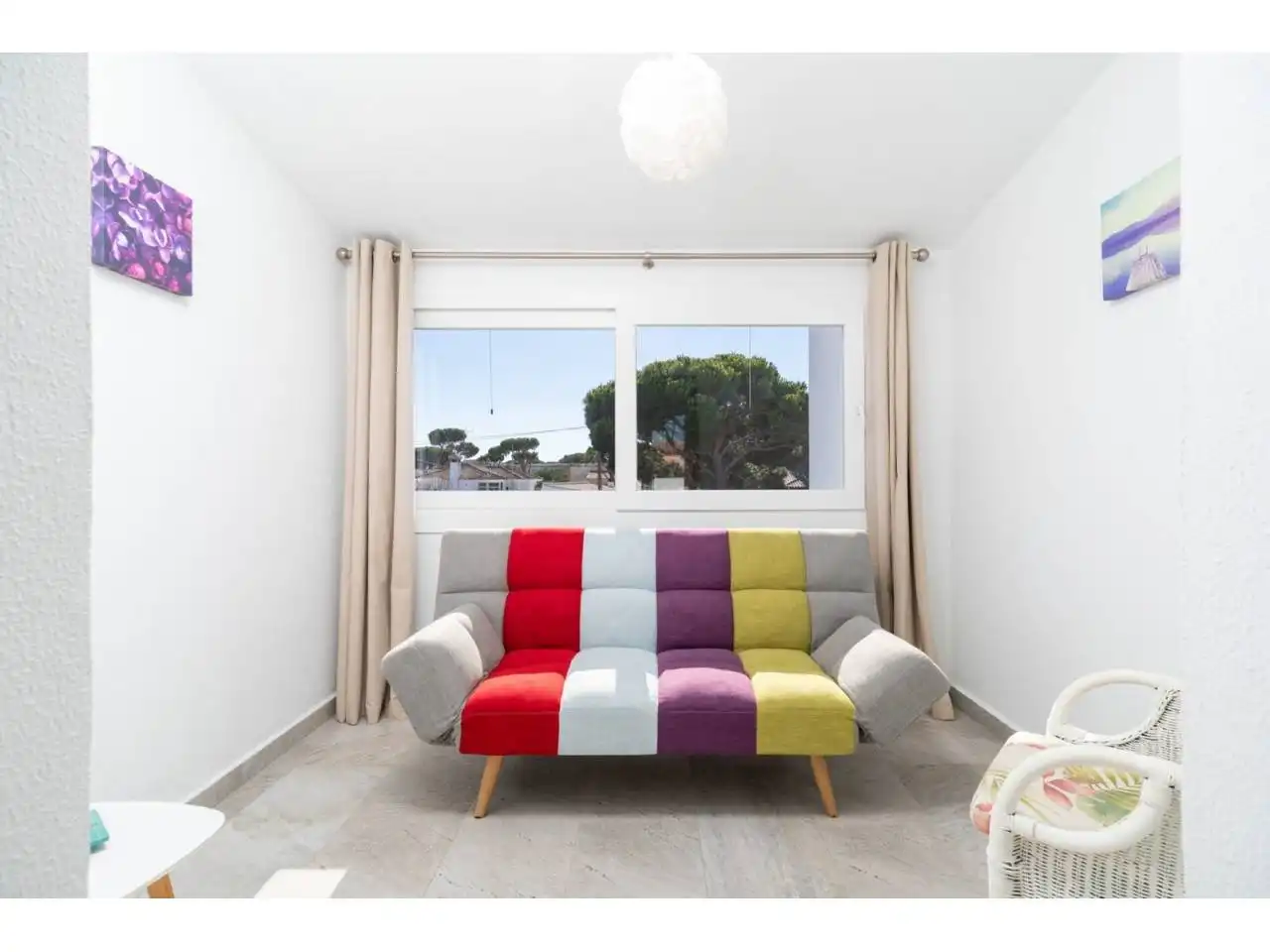 Sala de estar de Casa o chalet en venta en Chiclana de la Frontera con Aire acondicionado, Jardín privado y Terraza