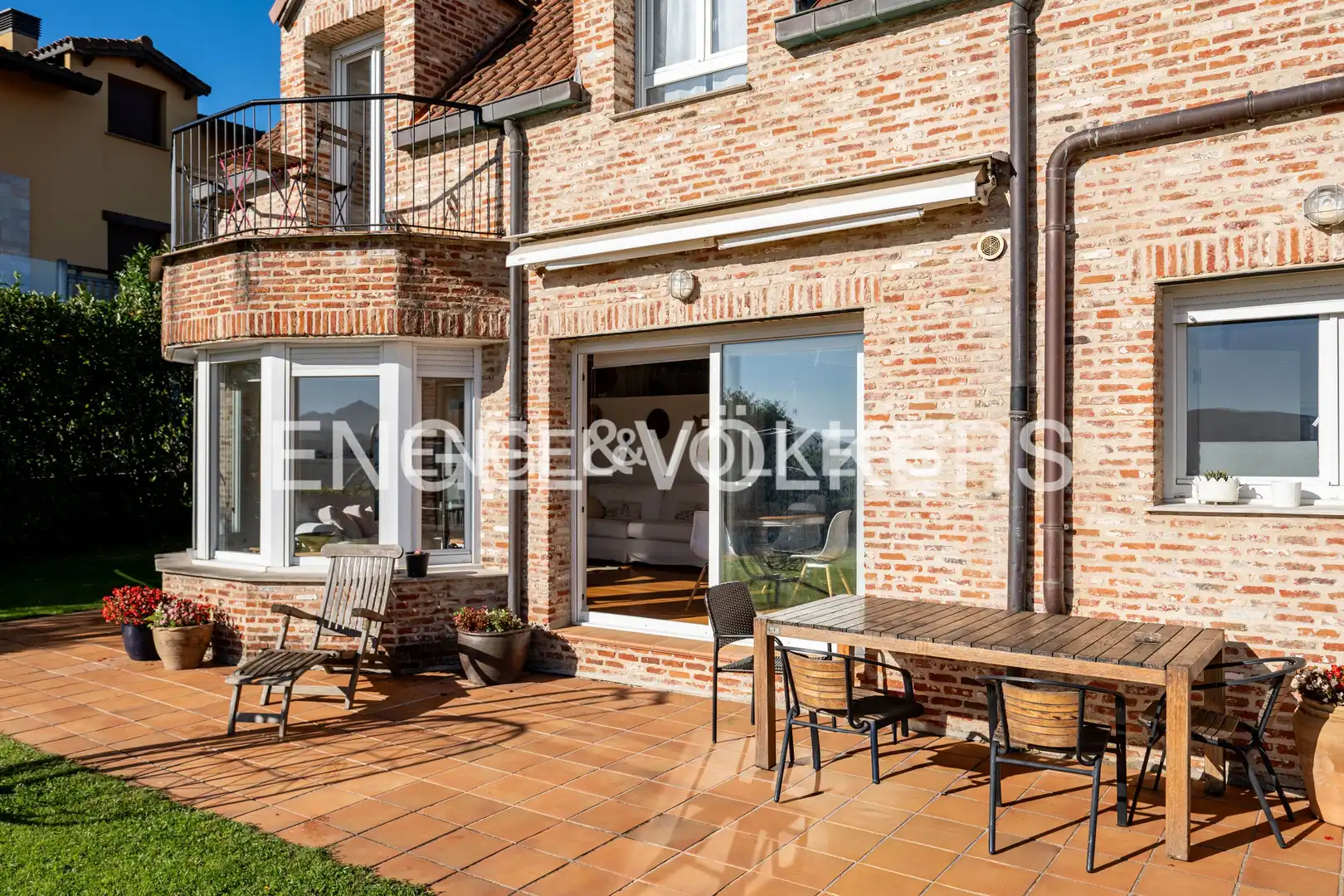 Terraza de Finca rústica en venta en Hondarribia con Aire acondicionado, Calefacción y Jardín privado
