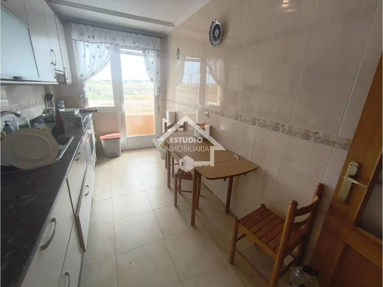 Kitchen of Houses for sale in Mendavia  with Heating, Private garden and Parquet flooring