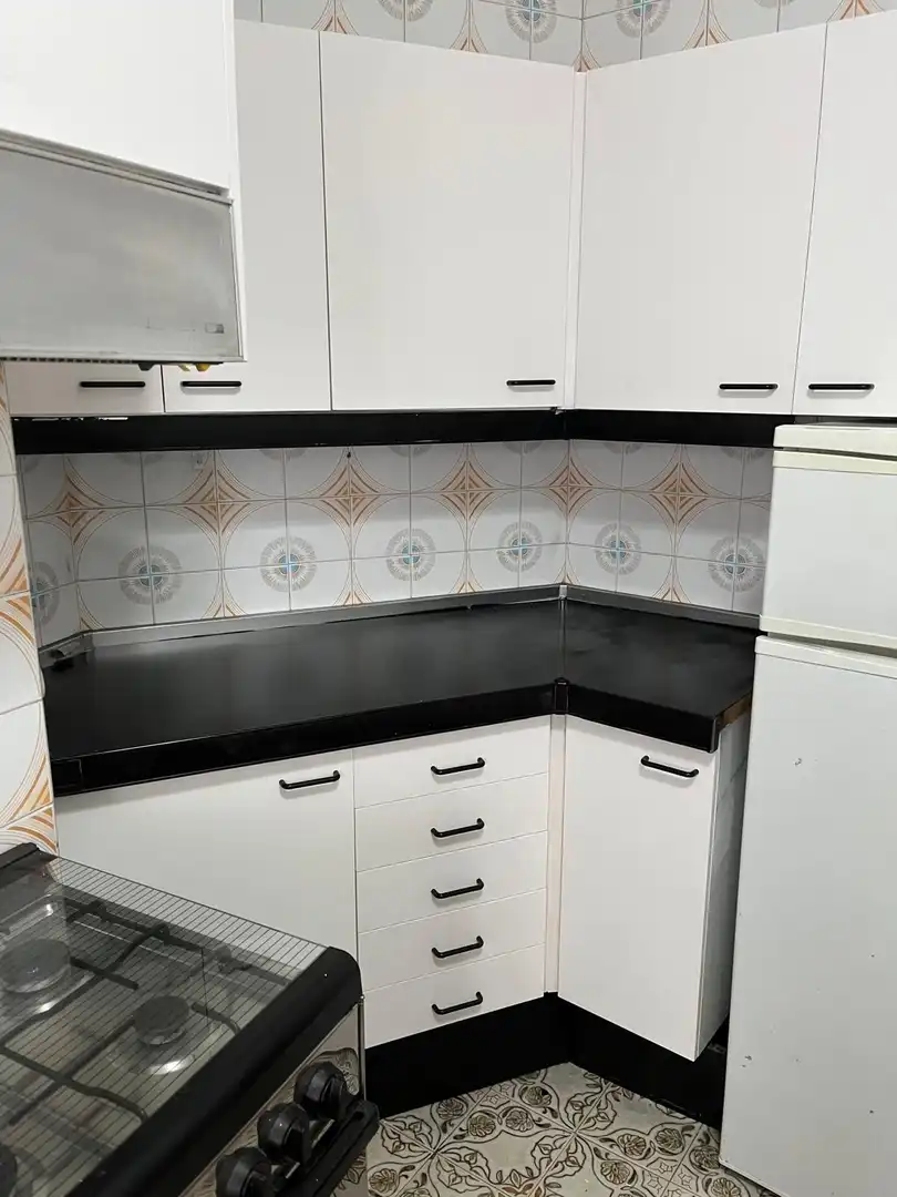 Kitchen of Flat for rent in A Coruña Capital   with Furnished