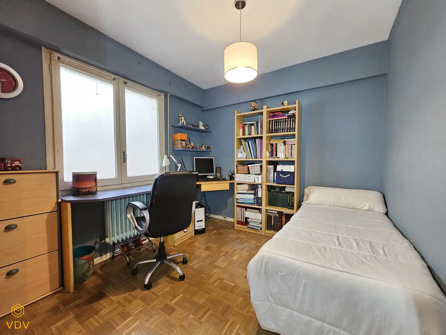 Bedroom of Flat for sale in  Pamplona / Iruña  with Heating, Parquet flooring and Terrace