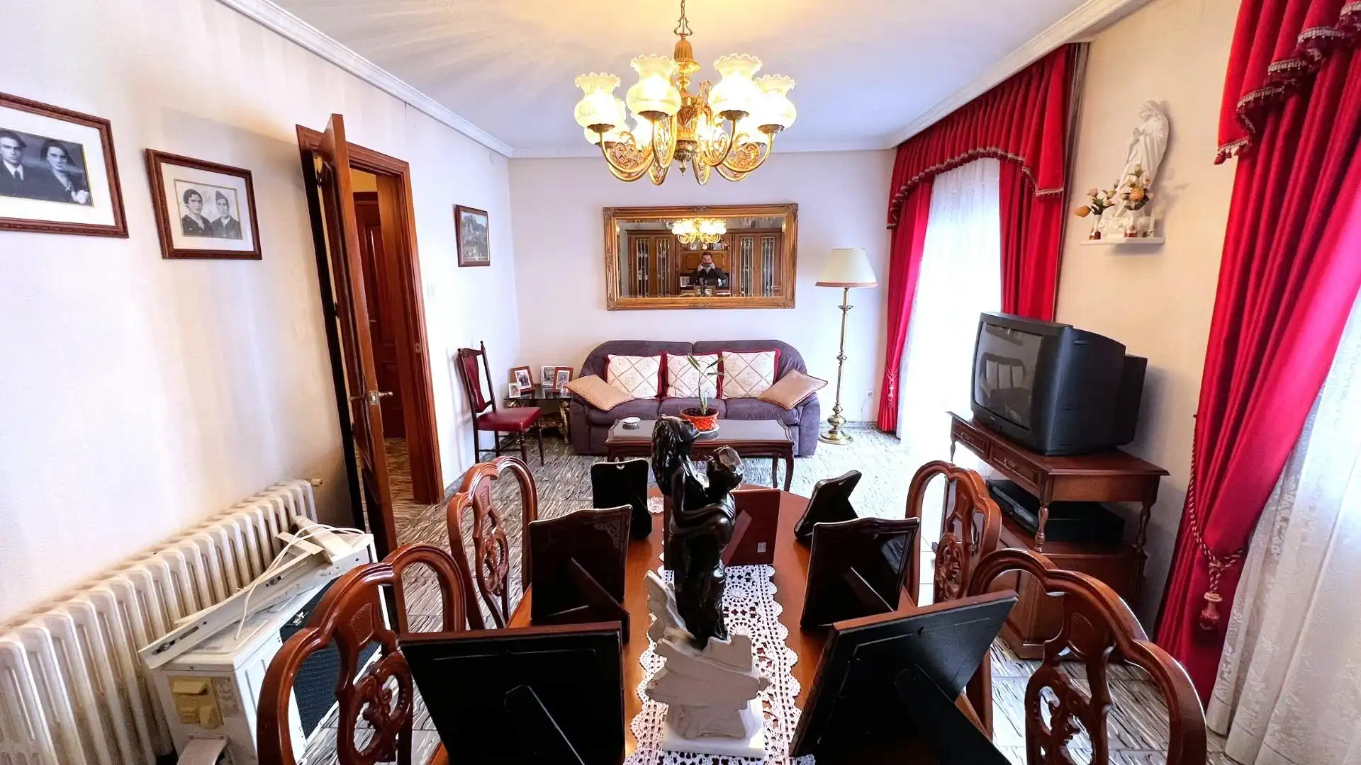 Sala de estar de Piso en venta en Móstoles con Aire acondicionado, Calefacción y Terraza