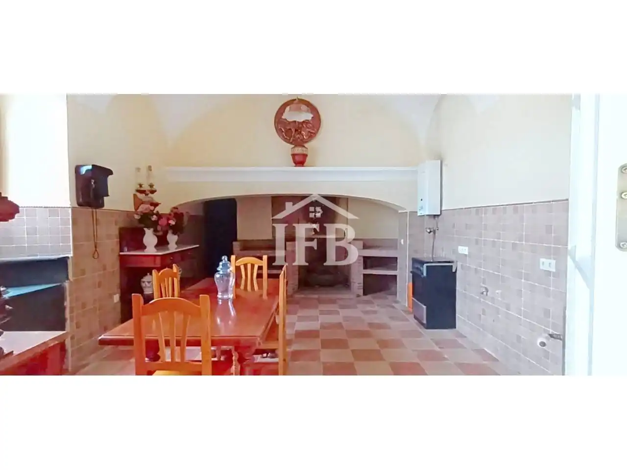 Kitchen of Houses for sale in Herreruela  with Terrace and Swimming Pool