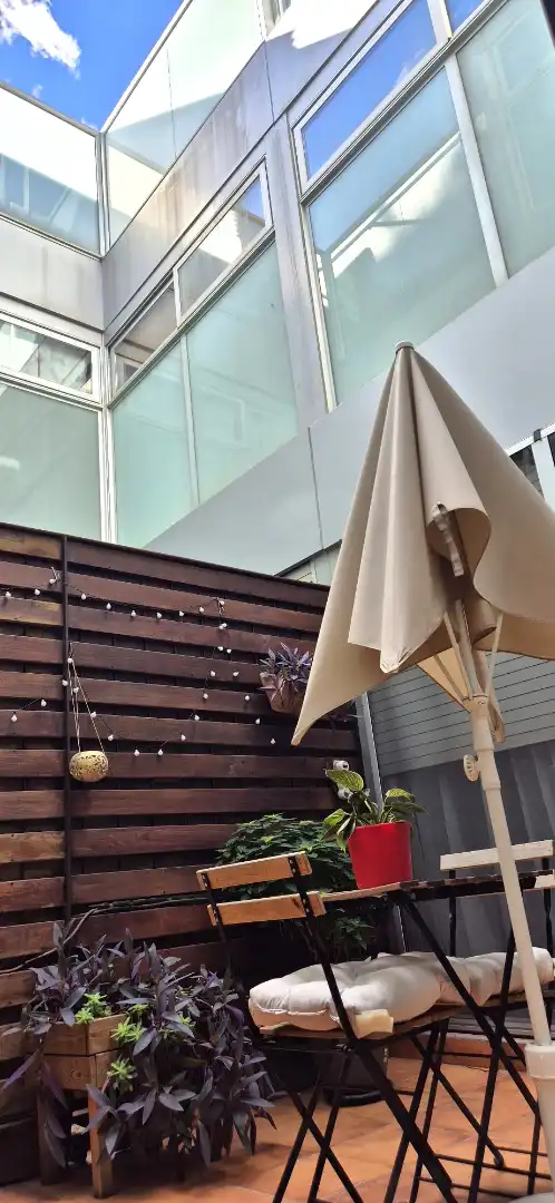 Terrassa de Dúplex en venda en Badalona amb Aire condicionat, Calefacció i Parquet