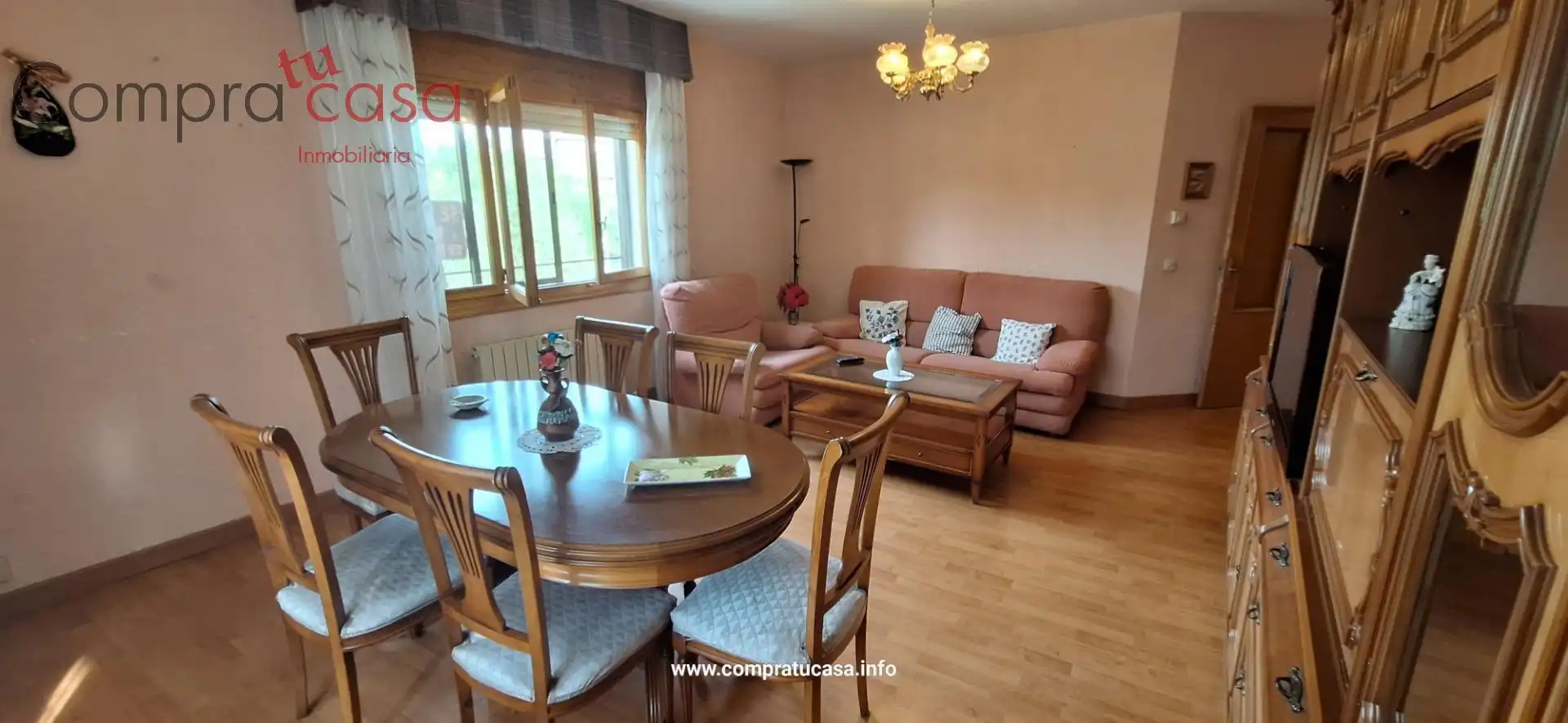 Living room of Houses for sale in Segovia  with Heating, Storage room and Balcony