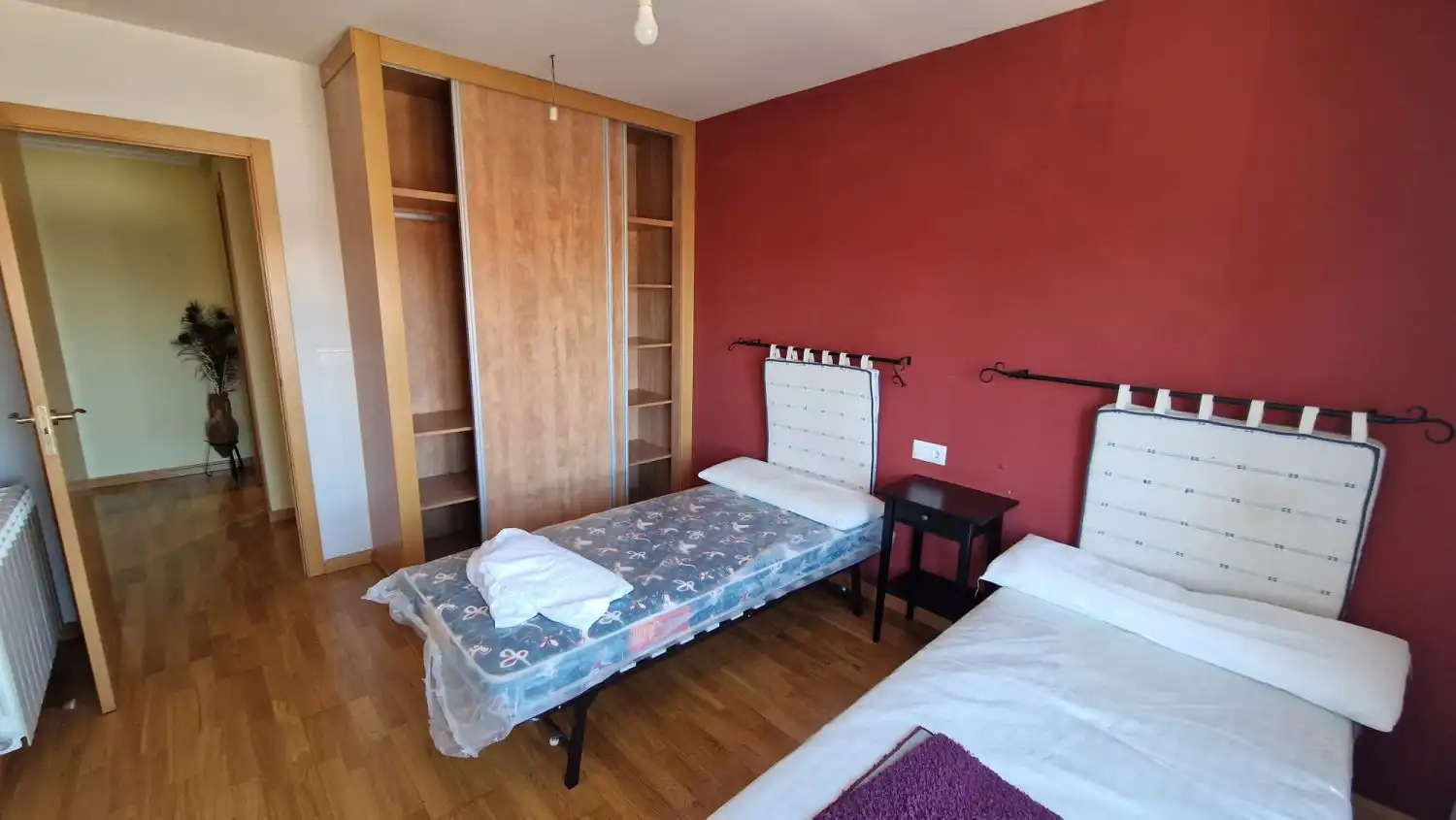 Schlafzimmer von Wohnung zum Verkauf in León Capital  mit Heizung, Parkett und Terrasse
