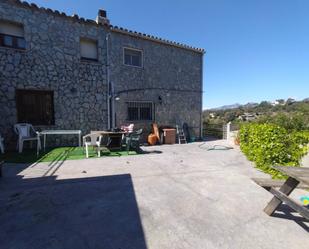 Exterior view of Single-family semi-detached for sale in Terrassa  with Air Conditioner, Private garden and Terrace