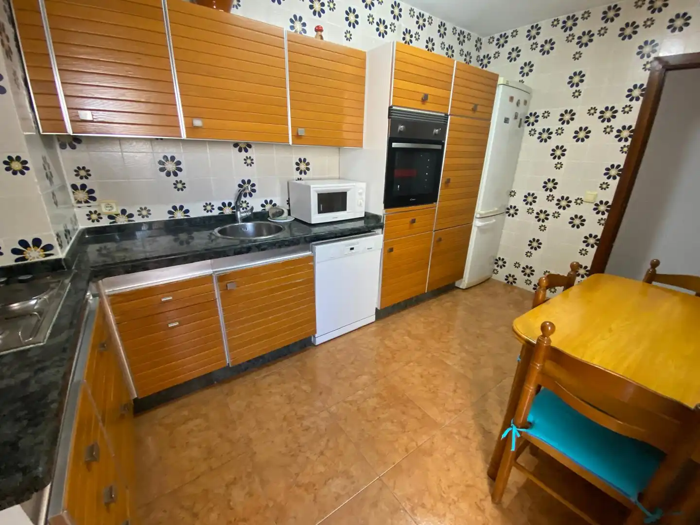 Cocina de Piso de alquiler en Albacete con Aire acondicionado, Calefacción y Parquet