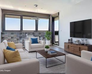 Living room of Flat for sale in  Zaragoza Capital  with Air Conditioner, Heating and Private garden