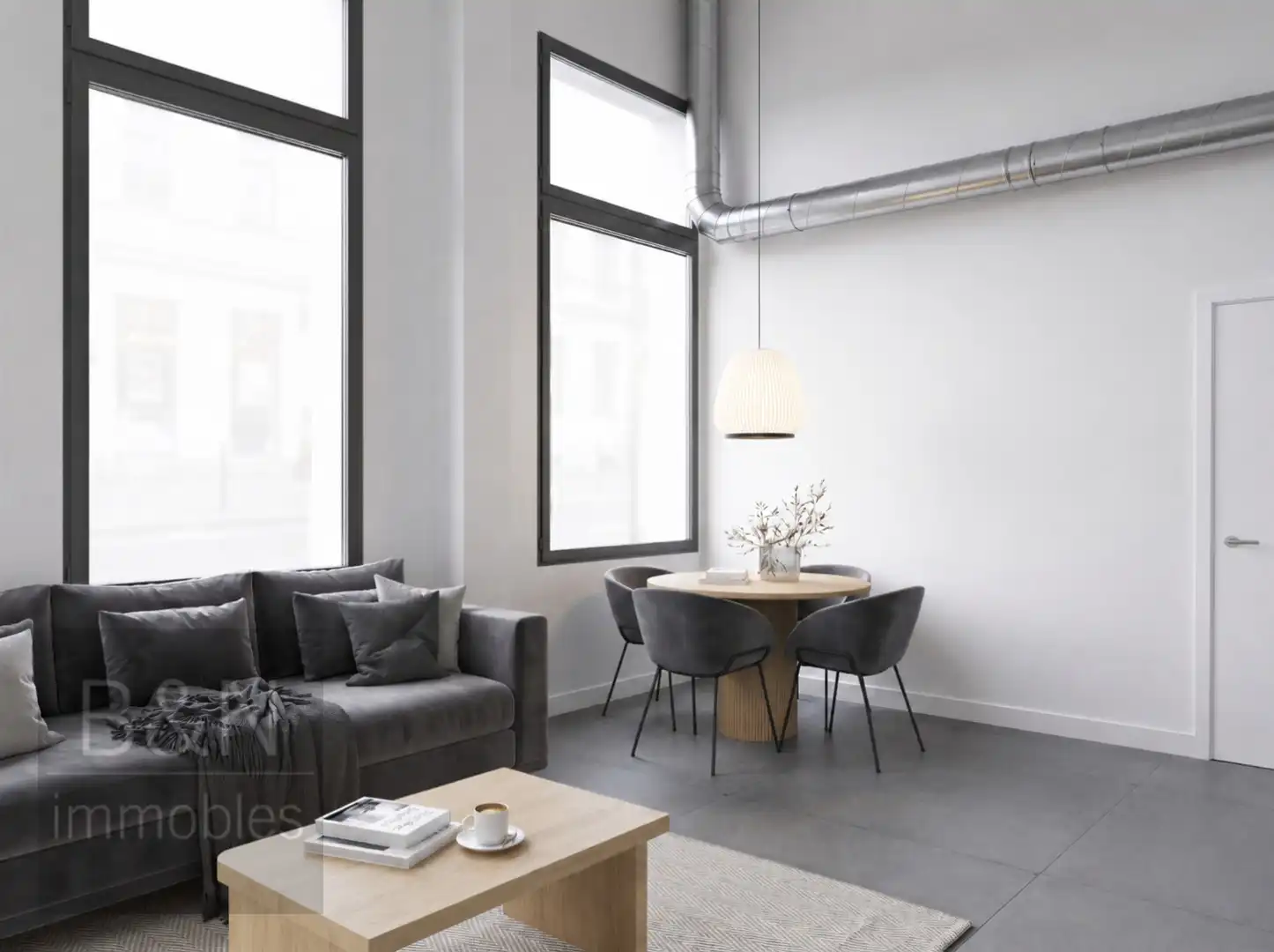 Sala de estar de Piso en venta en Terrassa con Aire acondicionado y Calefacción