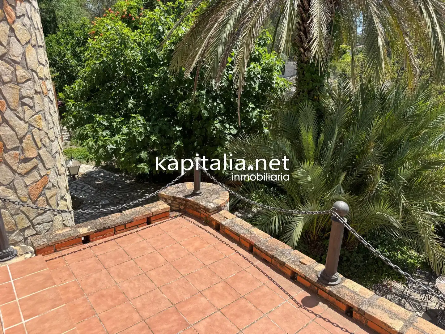 Terrassa de Casa o xalet en venda en Xàtiva amb Calefacció, Jardí privat i Terrassa