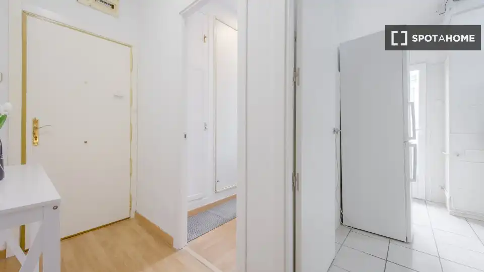Wohnung zur Miete in Madrid mit Klimaanlage, Heizung und Möbliert