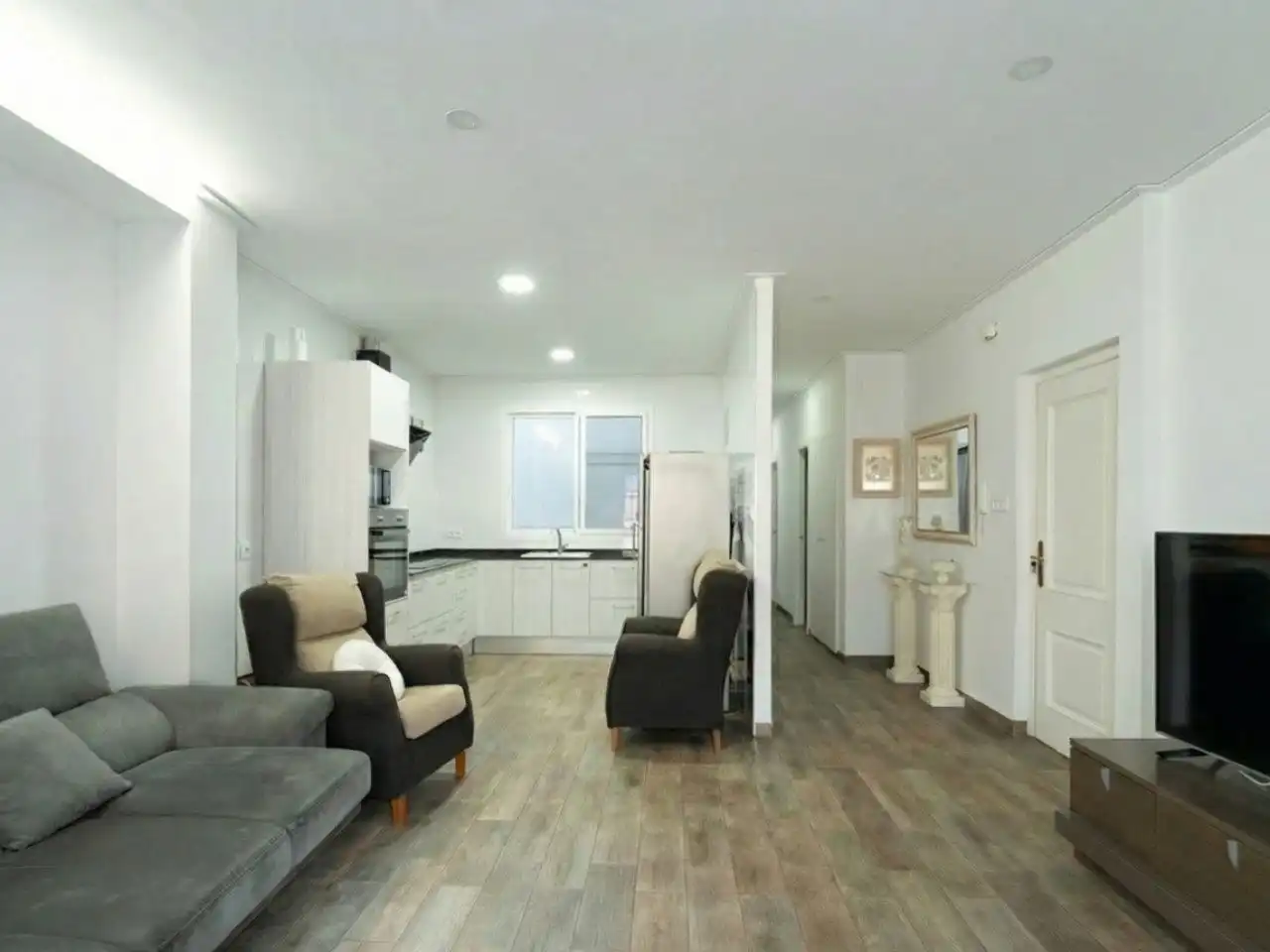 Piso en venta en Carlet con Jardín privado, Terraza y Amueblado