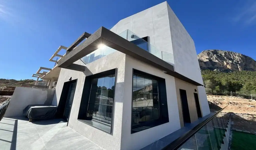 Maison jumelée avec terrasse à vendre à Balcón de Ponoig - Polop Paradis - Polop Hills