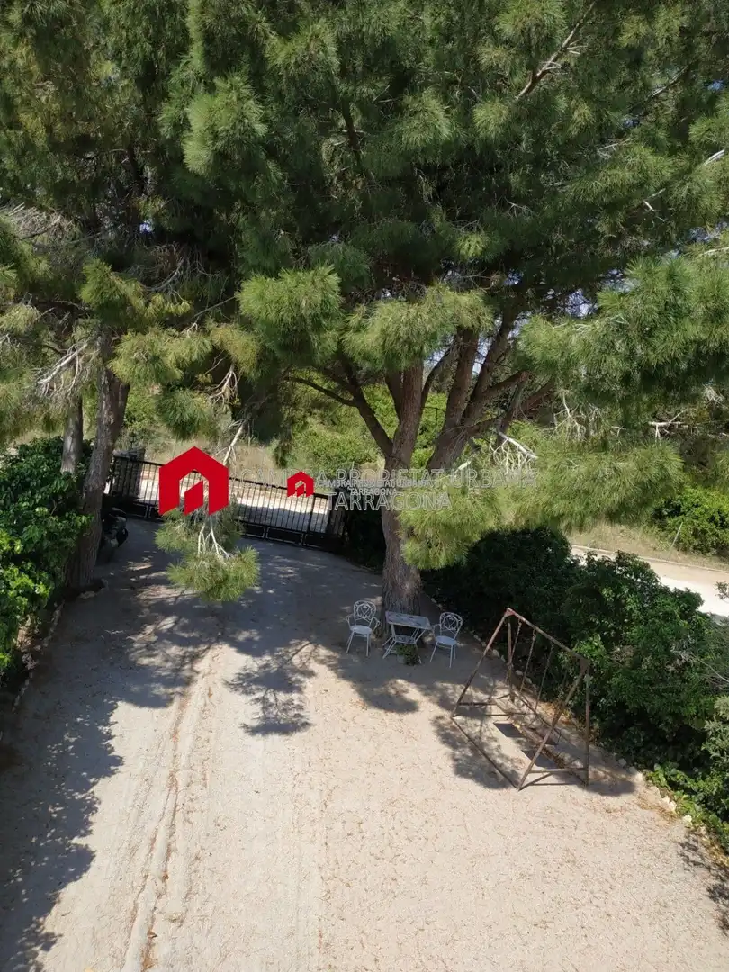 Exterior view of Country homes for sale in L'Aldea  with Air Conditioner, Heating and Private garden