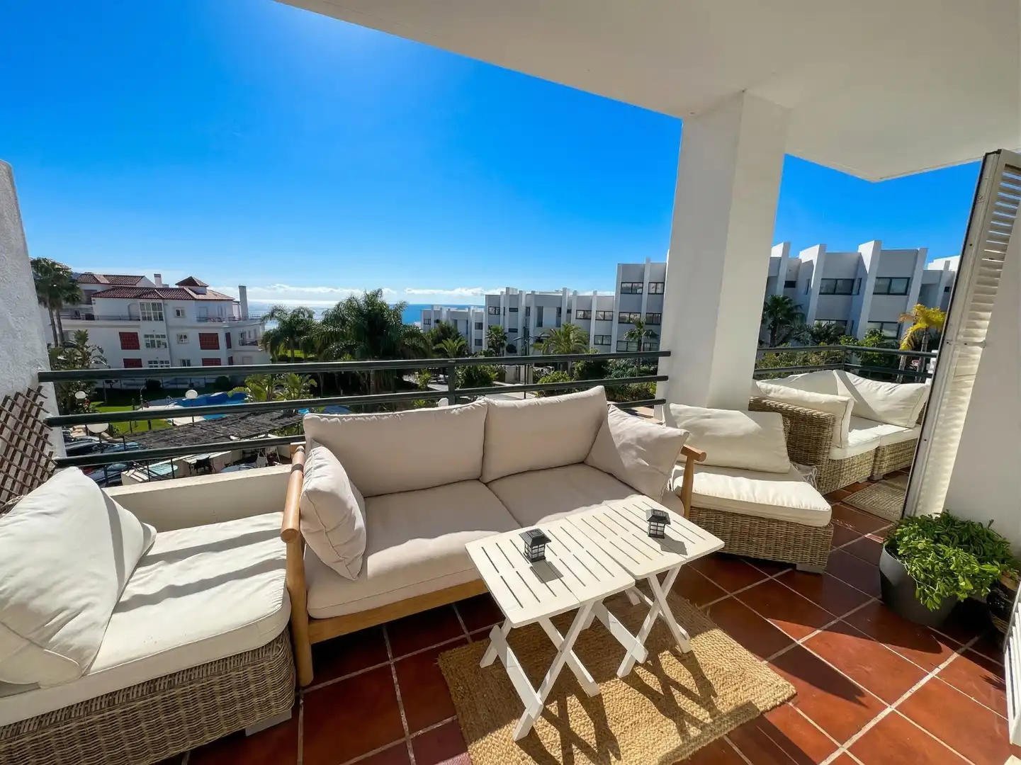 Terraza de Apartamento en venta en Manilva con Aire acondicionado, Calefacción y Terraza