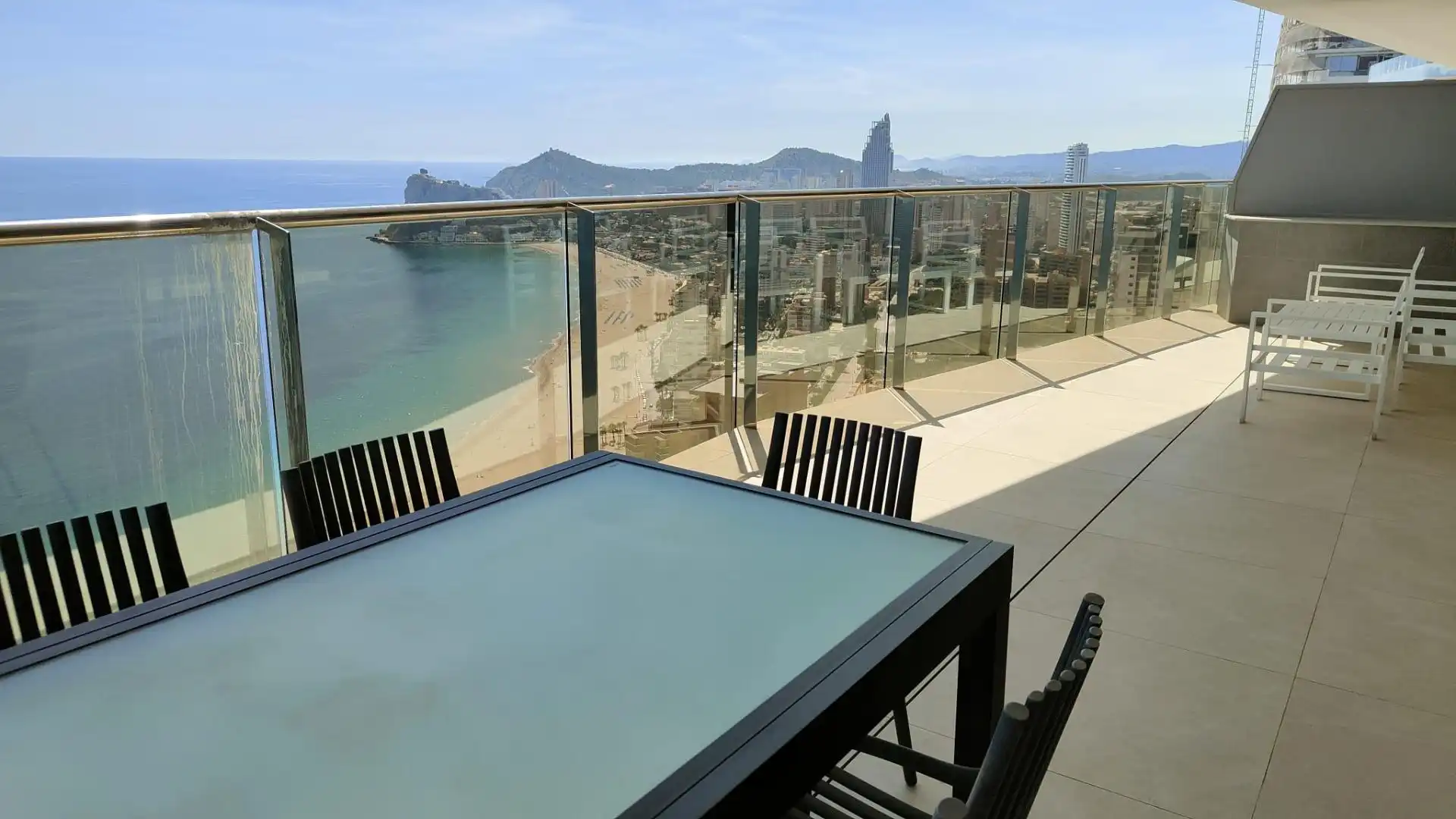 Terraza de Ático en venta en Benidorm con Aire acondicionado, Jardín privado y Terraza