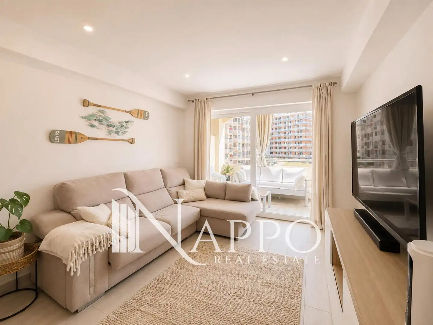 Living room of Flat for sale in Calvià  with Air Conditioner, Heating and Terrace