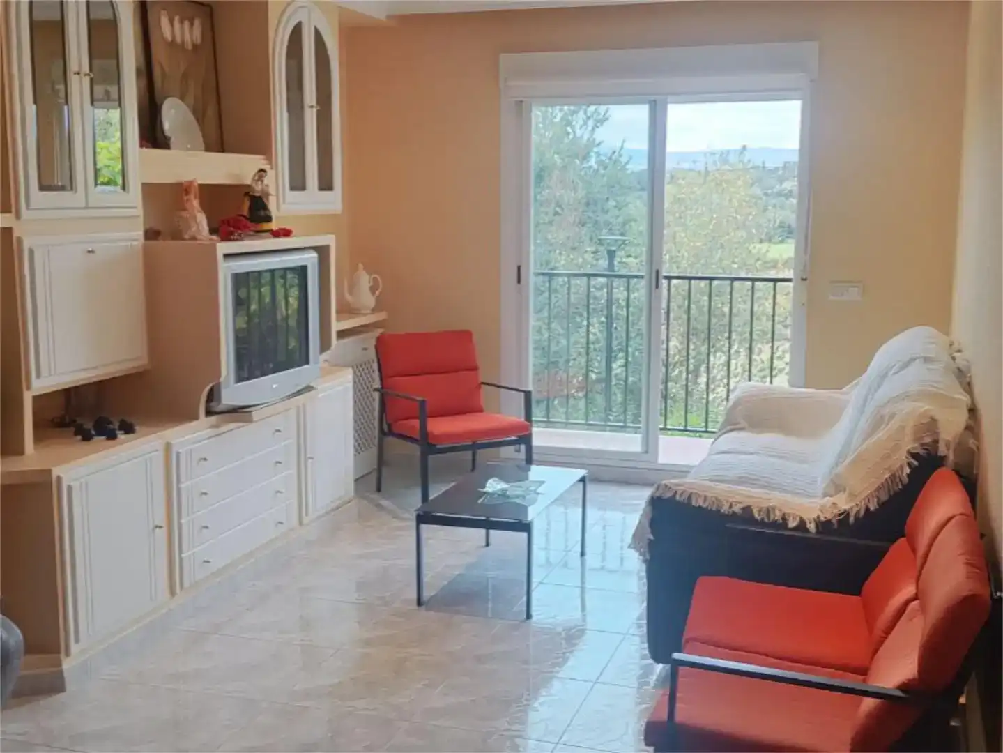 Sala de estar de Piso en venta en Piedrahíta con Amueblado