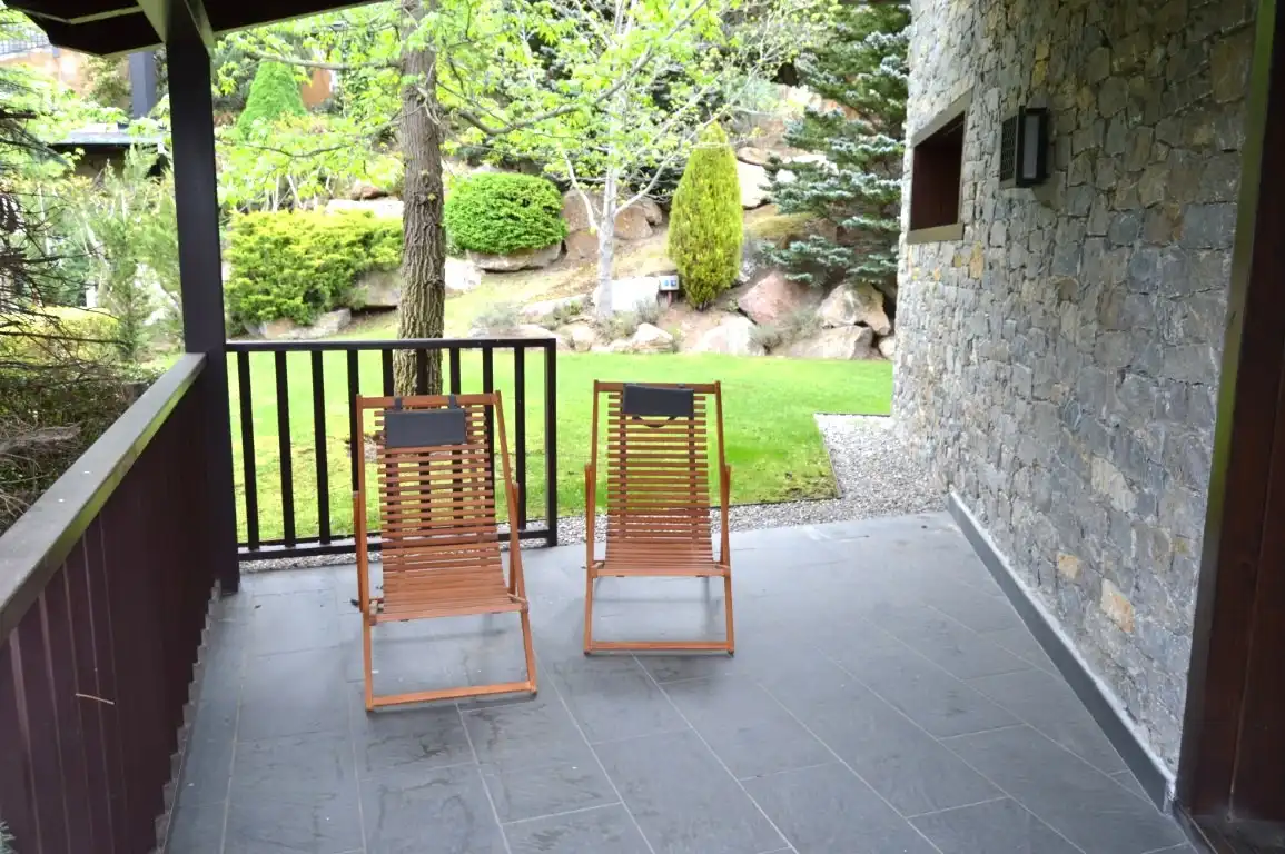 Terraza de Casa o chalet de alquiler en Prullans con Jardín privado, Parquet y Terraza