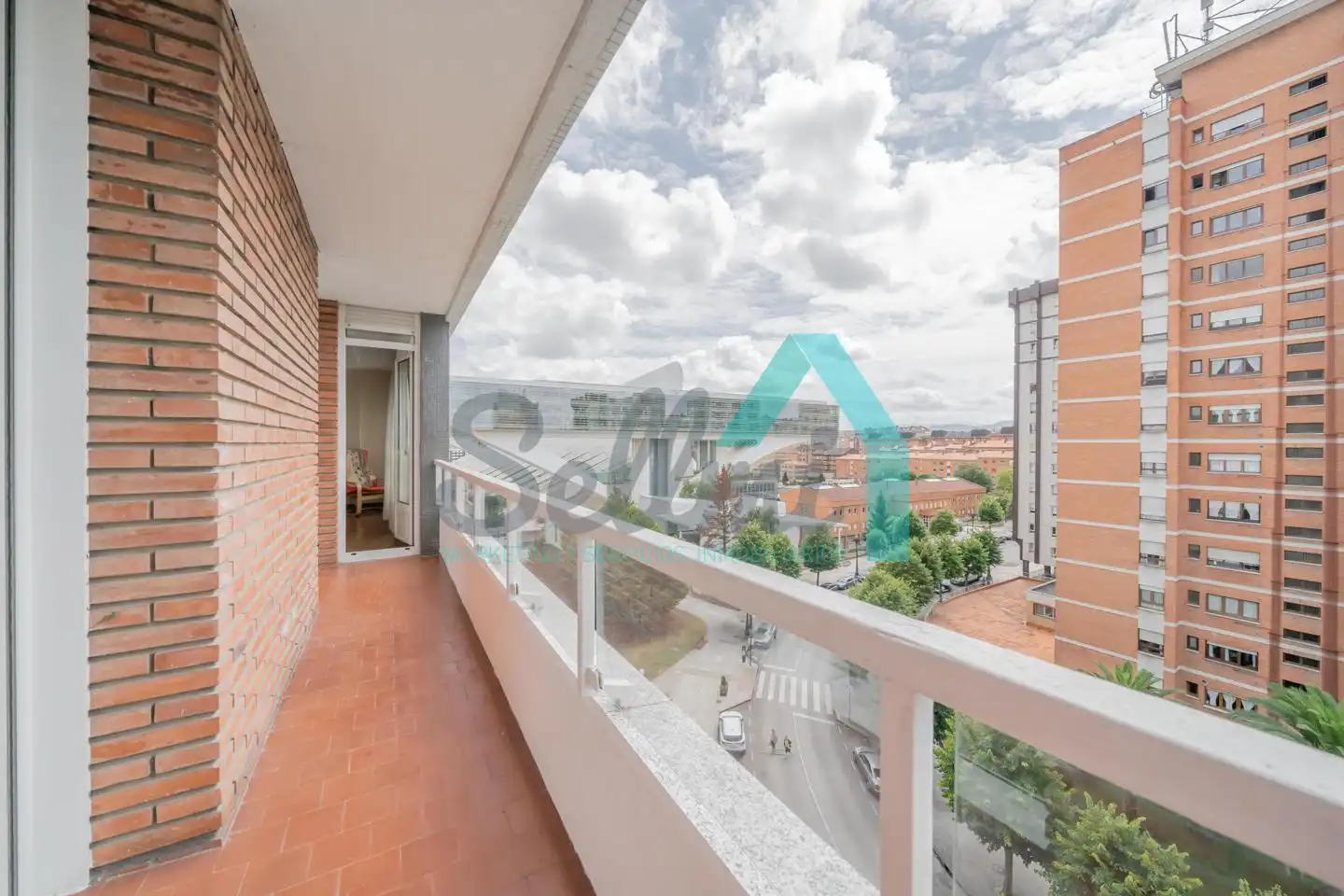 Exterior view of Flat for rent in Oviedo   with Heating, Parquet flooring and Terrace