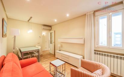 Living room of Flat to rent in  Madrid Capital  with Air Conditioner