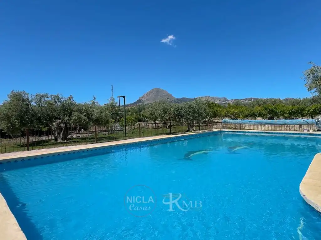 Swimming pool of Houses for sale in Vélez-Blanco  with Air Conditioner, Terrace and Swimming Pool