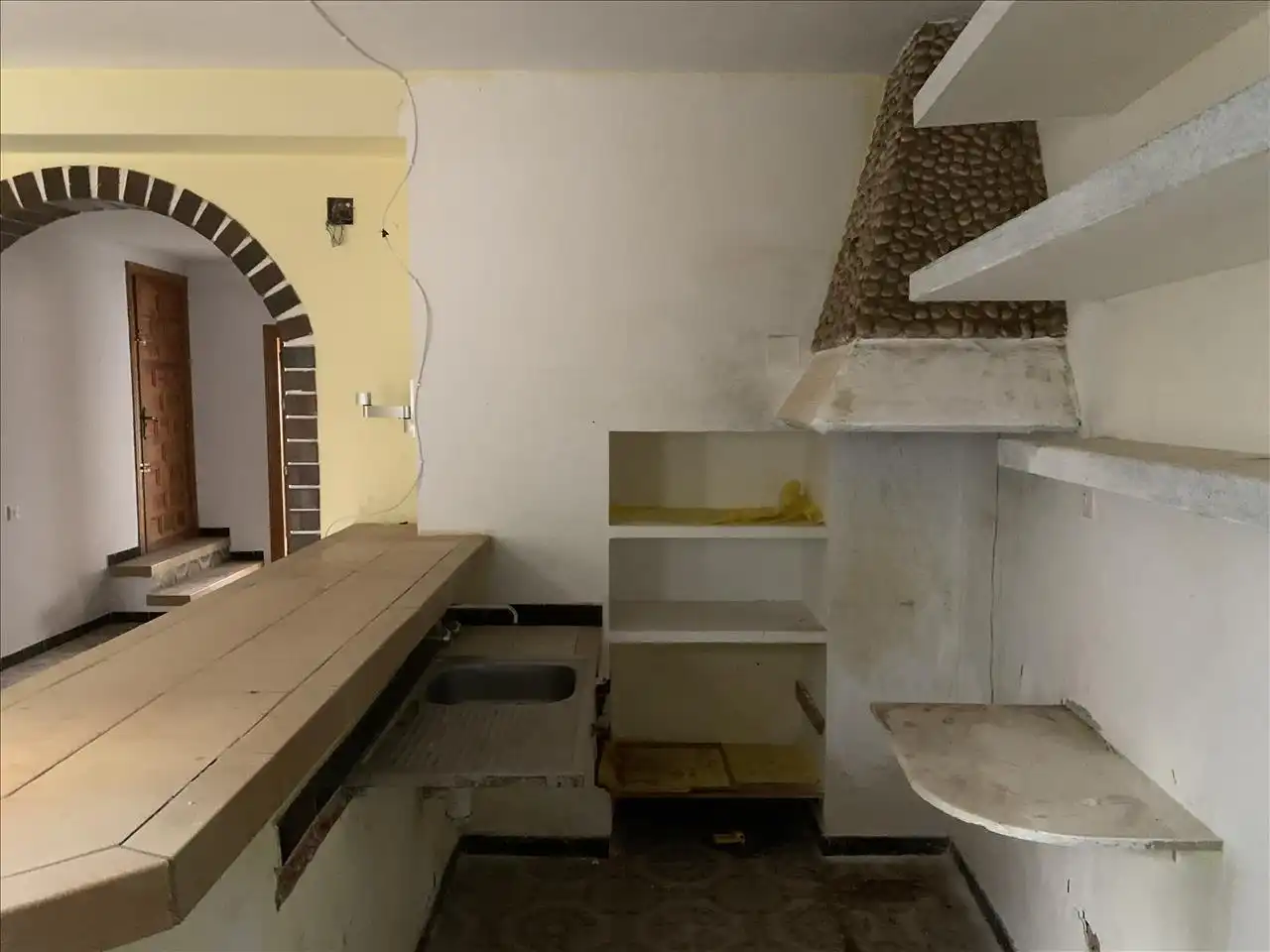 Cocina de Casa adosada en venta en Cúllar con Terraza