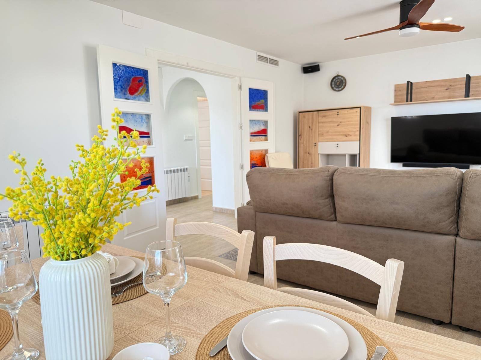 Living room of House or chalet for sale in Molina de Segura  with Air Conditioner, Private garden and Terrace