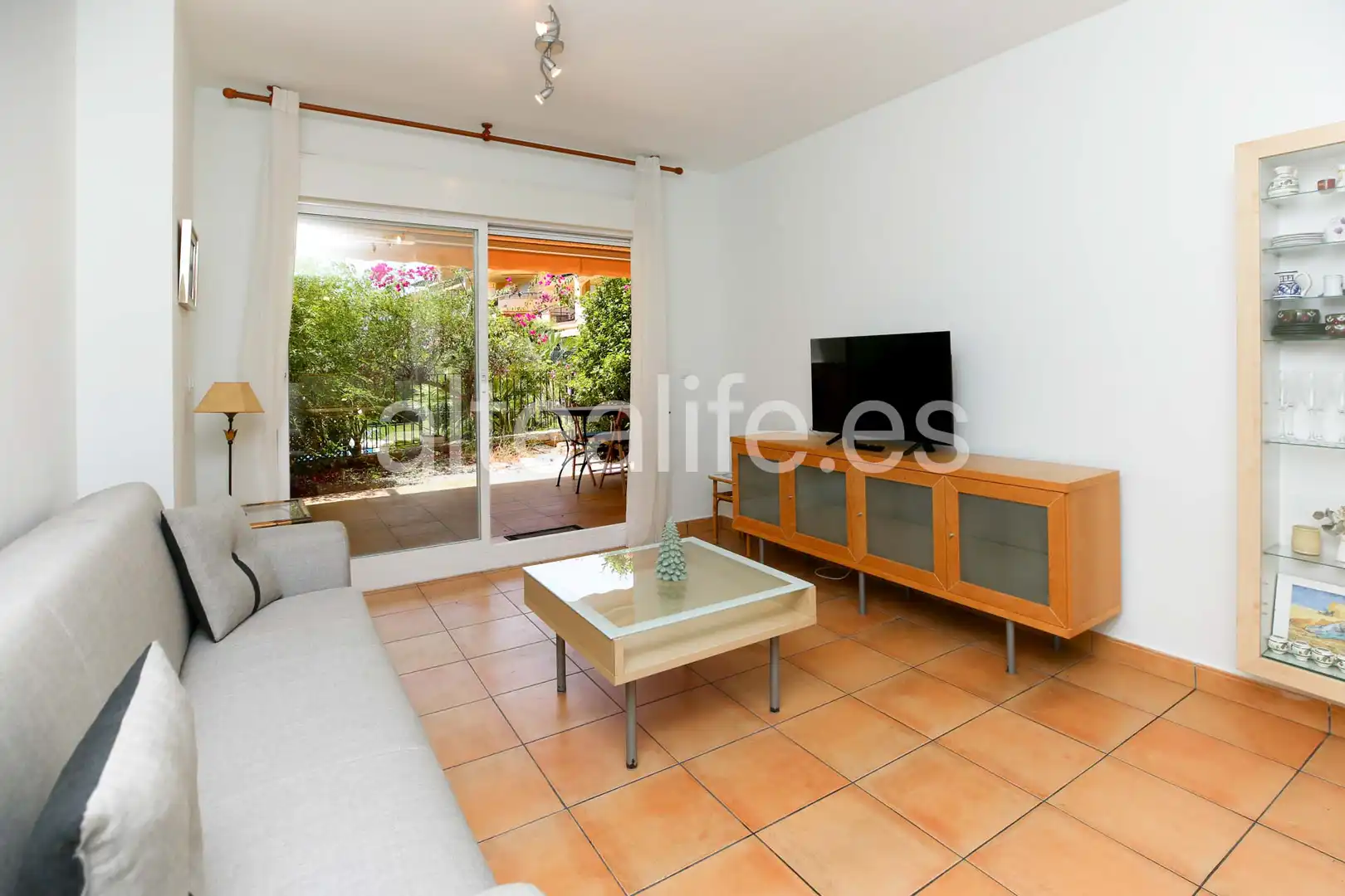 Sala d'estar de Apartament en venda en Altea amb Aire condicionat, Calefacció i Terrassa