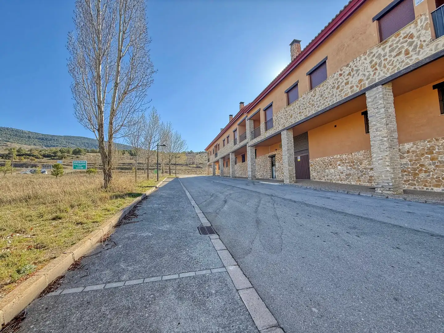 Exterior view of Flat for sale in Alcalá de la Selva  with Heating