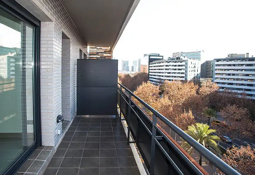 Terrace of Attic for rent in Barcelona  with Air Conditioner, Terrace and Storage room