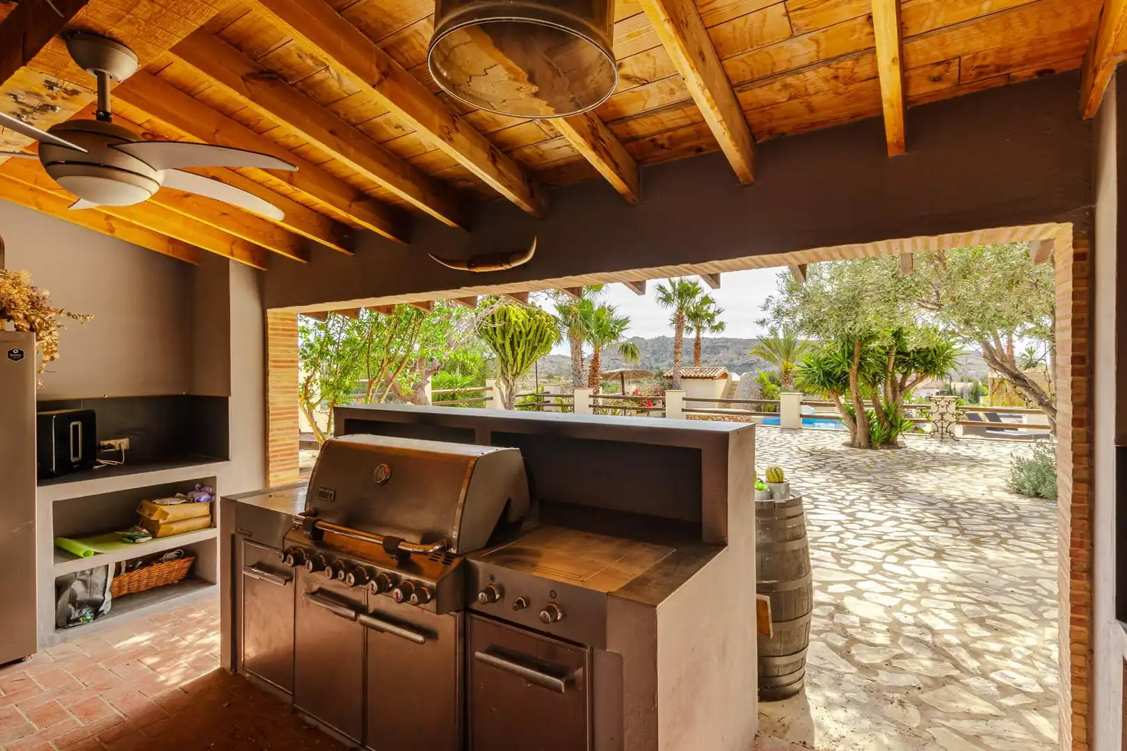 Terraza de Finca rústica en venta en Aigües con Calefacción, Jardín privado y Terraza