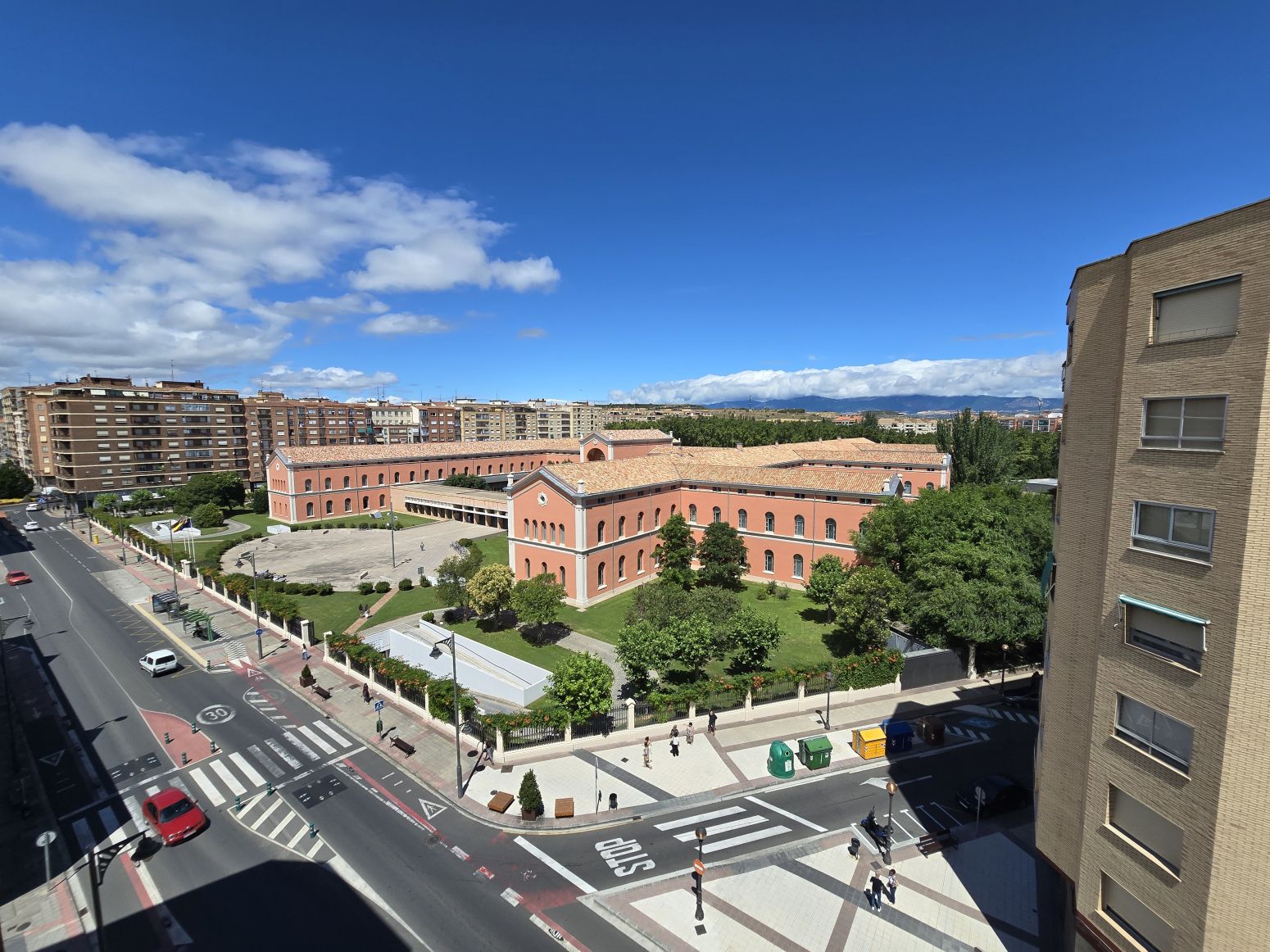 Exterior view of Flat for sale in  Logroño  with Heating, Parquet flooring and Terrace